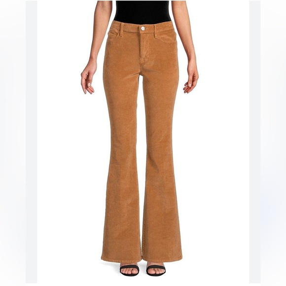 Frame Denim Le High Flare Corduroy Pants - Picture 1 of 14